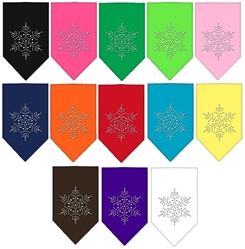 Snowflake Rhinestone Bandana
