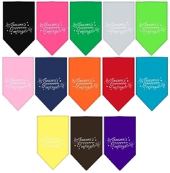 Seasons Greetings Screen Print Bandana