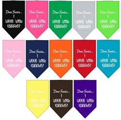 Went with Naughty Screen Print Bandana