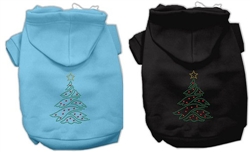 Christmas Tree Rhinestone Hoodie