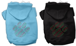 Holiday Paw Rhinestone Hoodie