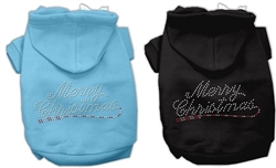 Merry Christmas Rhinestone Hoodie