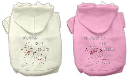 Snowman's Best Friend Rhinestone Hoodie