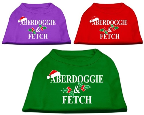 Aberdoggie Christmas Screen Print Shirts