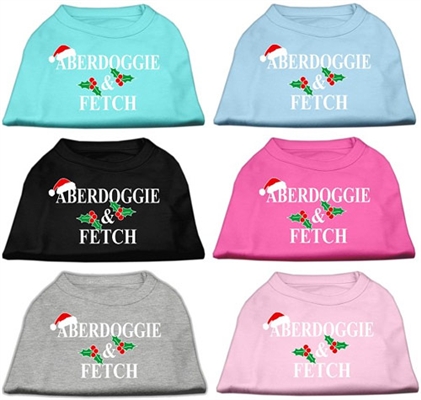 Aberdoggie Christmas Screen Print Shirts