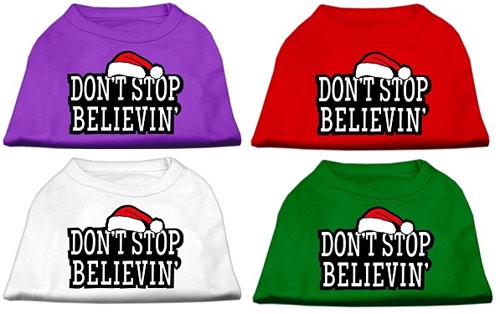 Don't Stop Believin' Screen Print Shirts