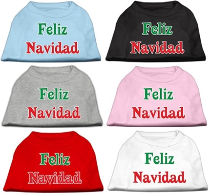 Feliz Navidad Screen Print Shirts