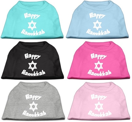 Happy Hanukkah Screen Print Shirts