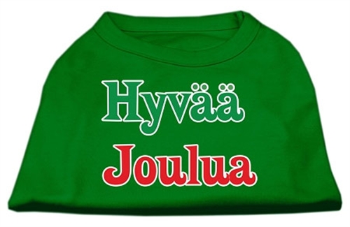 Hyvaa Joulua Screen Print Shirts