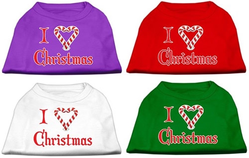 I Heart Christmas Screen Print Shirts