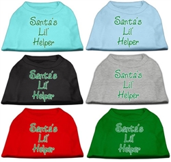 Santa's Lil' Helper Screen Print Shirts