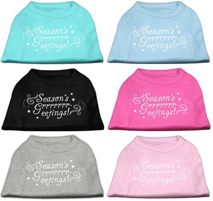 Seasons Greetings Screen Print Shirts