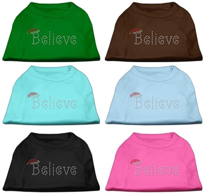 Believe Rhinestone Shirts