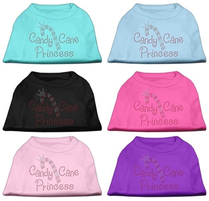 Candy Cane Princess Rhinestone Shirts