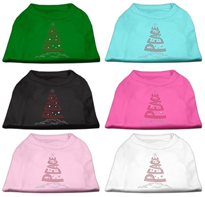 Peace Tree Rhinestone Shirts