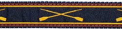 Crossed Oars- 1.25" Collars, Leashes and Harnesses