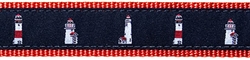 Nantucket Lighthouse- 1.25" Collars, Leashes and Harnesses