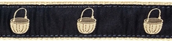 Nantucket Basket- 1.25" Collars, Leashes and Harnesses