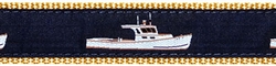Lobster Boat- 1.25" Collars, Leashes and Harnesses
