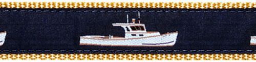 Lobster Boat- 1.25" Collars, Leashes and Harnesses