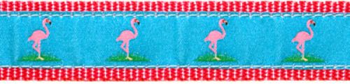Flamingo- 1.25" Collars, Leashes and Harnesses