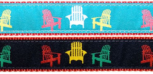 Adirondack Chair-  1.25" Collars, Leashes and Harnesses