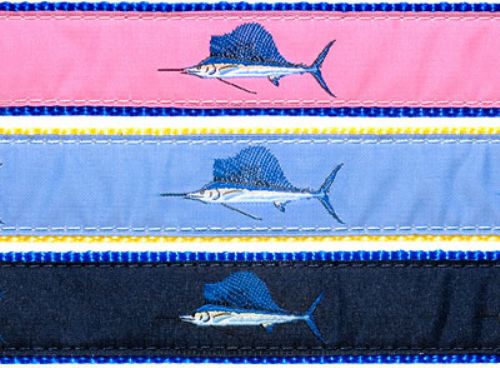 Sailfish- 3/4" Collars, Leashes and Harnesses
