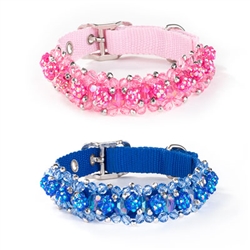 Fabuleash Beaded Dog Collar - Fireball Collars