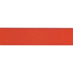 Orange Grosgrain - 3/4" Collars and Leashes