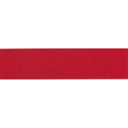 Red Grosgrain - 1.25" Collars and Leashes