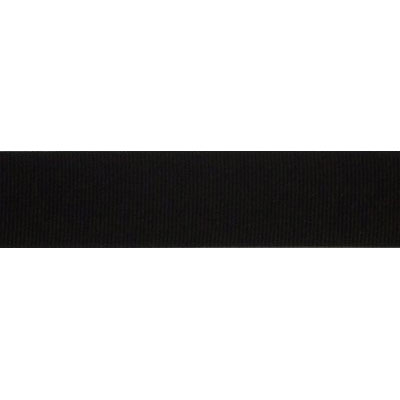 Black Grosgrain - 1.25" Collars and Leashes
