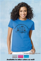 Dogs are the only relatives you choose - 2-Pack of T-Shirts