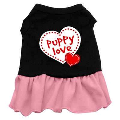Puppy Love Screen Print Dress