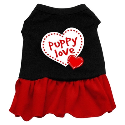 Puppy Love Screen Print Dress