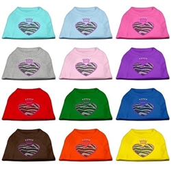 Zebra Rhinestone Shirts