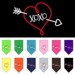 XOXO Screen Print Bandana