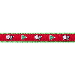 Snowman Adjustable Cat Collar