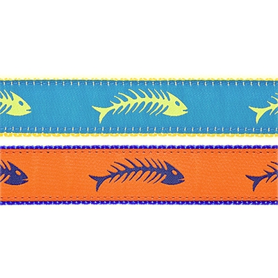 Fishbones Adjustable Cat Collar