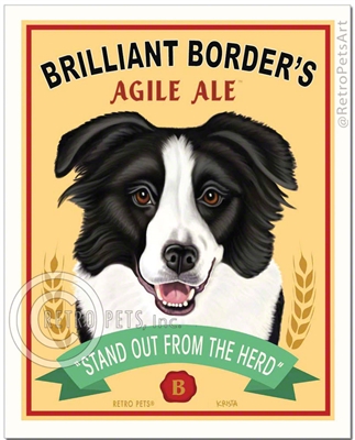 Brilliant Border Agile Ale (Border Collie)