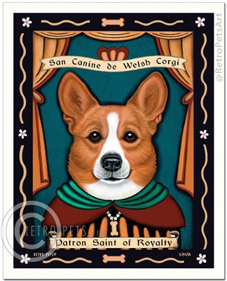 Corgi - Patron Saint of Royalty (Pembroke Welsh)