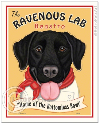 Ravenous Lab Beastro - Black Lab