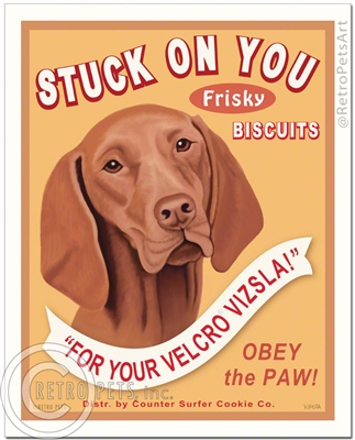 Vizsla - Stuck on You Frisky Biscuits