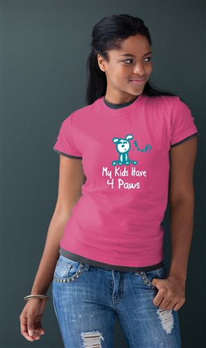 My Kids Have 4 Paws - 2-Pack of T-Shirts