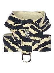 Hollywood Bow Ultra Suede Harness, Zebra