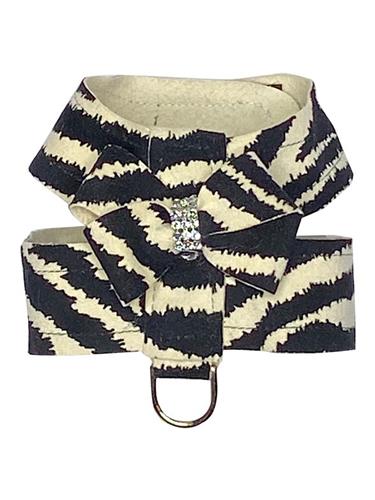 Hollywood Bow Ultra Suede Harness, Zebra