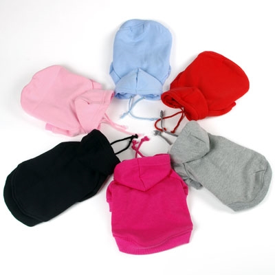 Fashion Plush Cotton Pet Dog Hoodie