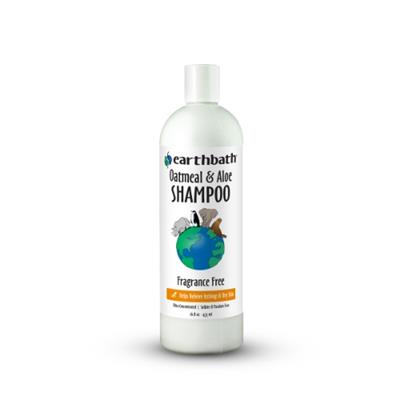 earthbath® Oatmeal & Aloe Itch Relief Shampoo, Fragrance Free, 16 oz