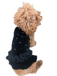 Twinkle Tutu Dress, Black Velvet