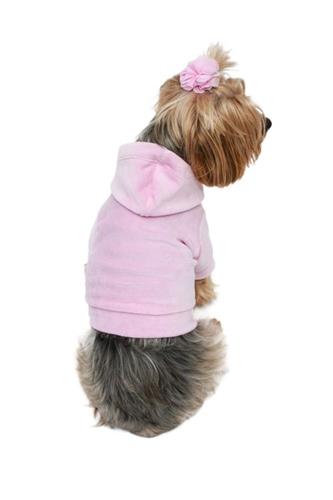 Velour Hoodie Pullover