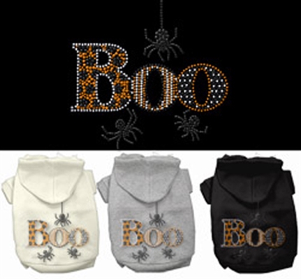Boo Rhinestone Hoodies
